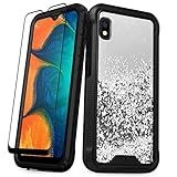 ZIZO ION Series for Samsung Galaxy A10e Case | Military Grade Drop Tested with Floating Glitter...