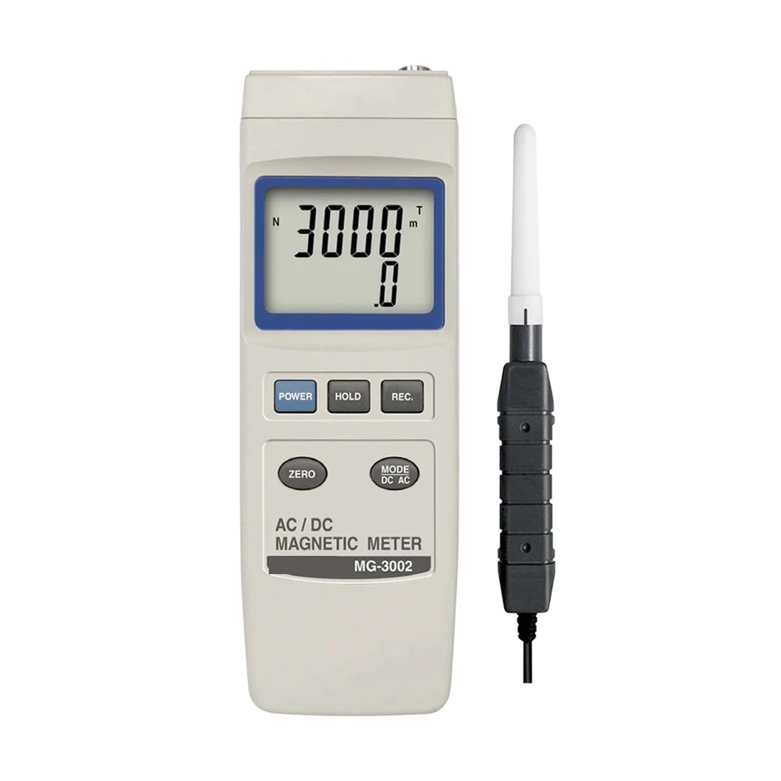 Magnetic Meter Field Tester 4 Range Measurement Up to 30000G Gauss for Industrial Inspection