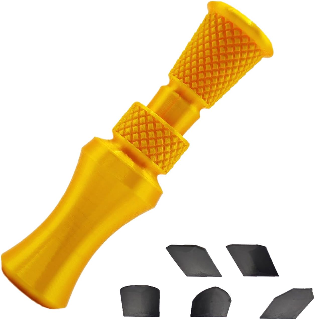 Mallard Duck Call 3D Printed Game Calls | Funny Portable Whistle with 5 Replaceable Sound Chips for Adults Kids Training Outdoor Game