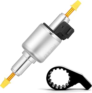 JWEELY Diesel Heater Oil Fuel Pump, 12V 22ML Quieter Gas Air Heater Electric Fuel Pump for Webasto Eberspacher China 2KW 5KW 8KW Air Diesel Parking Heater Pump
