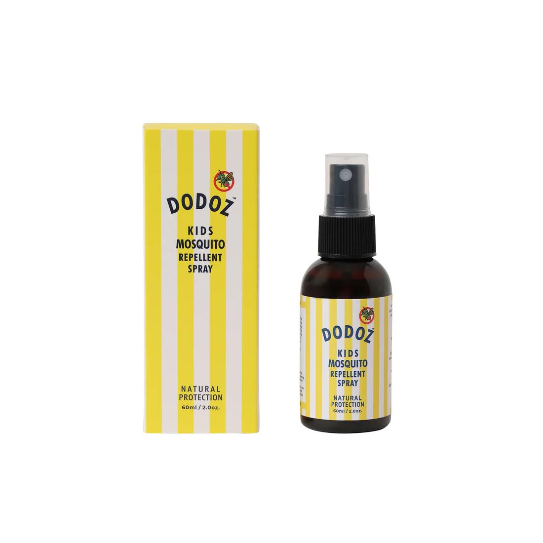 DODOZ Mini Anti-Mosquito Body Spray Kid-Safe Natural Protection, Gentle & Non-Toxic Repellent for Babies, Kids & Family Perfect For Indoor & Outdoor Use Non-Toxic & Easy to Carry - 60ml-image-0