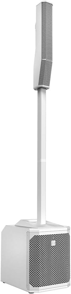 Electro-Voice Evolve 30M White Compact Column Loudspeaker System (Pair) with 2X EVOLVE30M-SUBCVR Soft Cover Bundle - Image 2