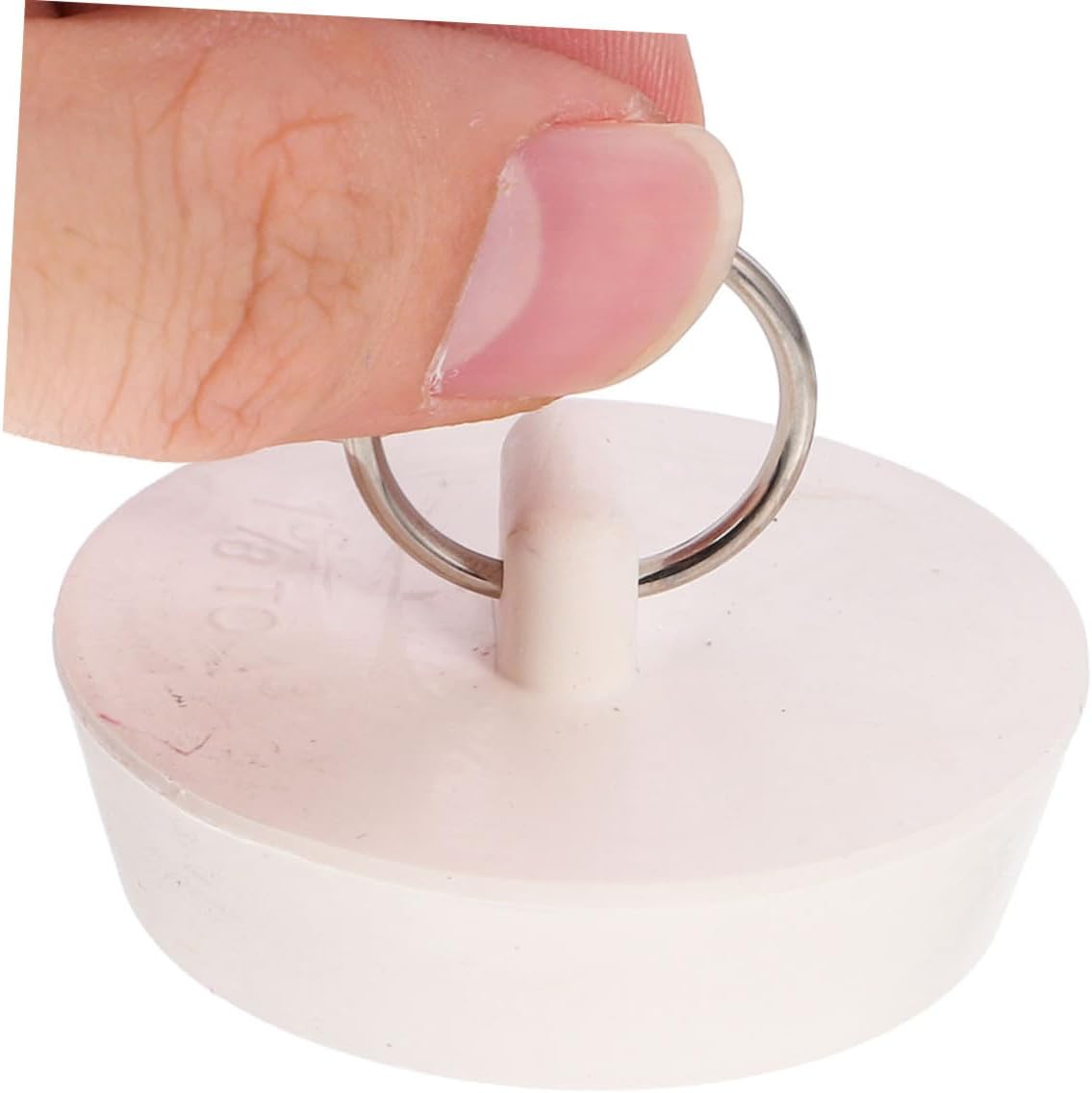 16pcs Rubber Bathtub Drain Stoppers with Rings, Multipurpose Wash Basin and Laundry Sink Plugs, Sturdy Tub Stopper Replacement Set for Kitchen and Bathroom Drain Sealing