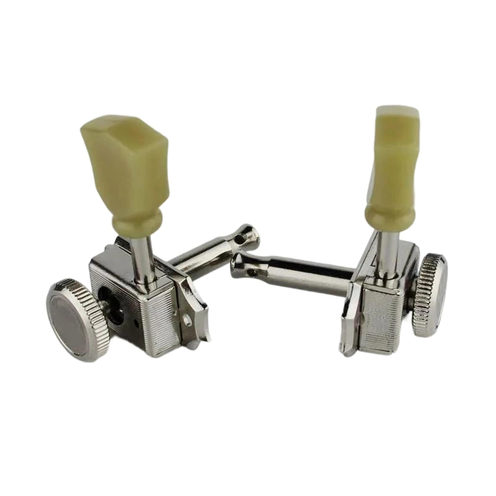 Clavijas De Guitarra Eléctrica Vintage Con Cuerda Bloqueo 3R3L Clavijas Afinación Níquel/cromo(Nickel)