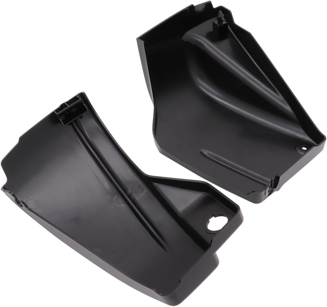 Left Right Battery Fairing Cover Side Panel for Yamaha V Star 650 DragStar Classic Custom XVS650 XVS650A, Gloss Black