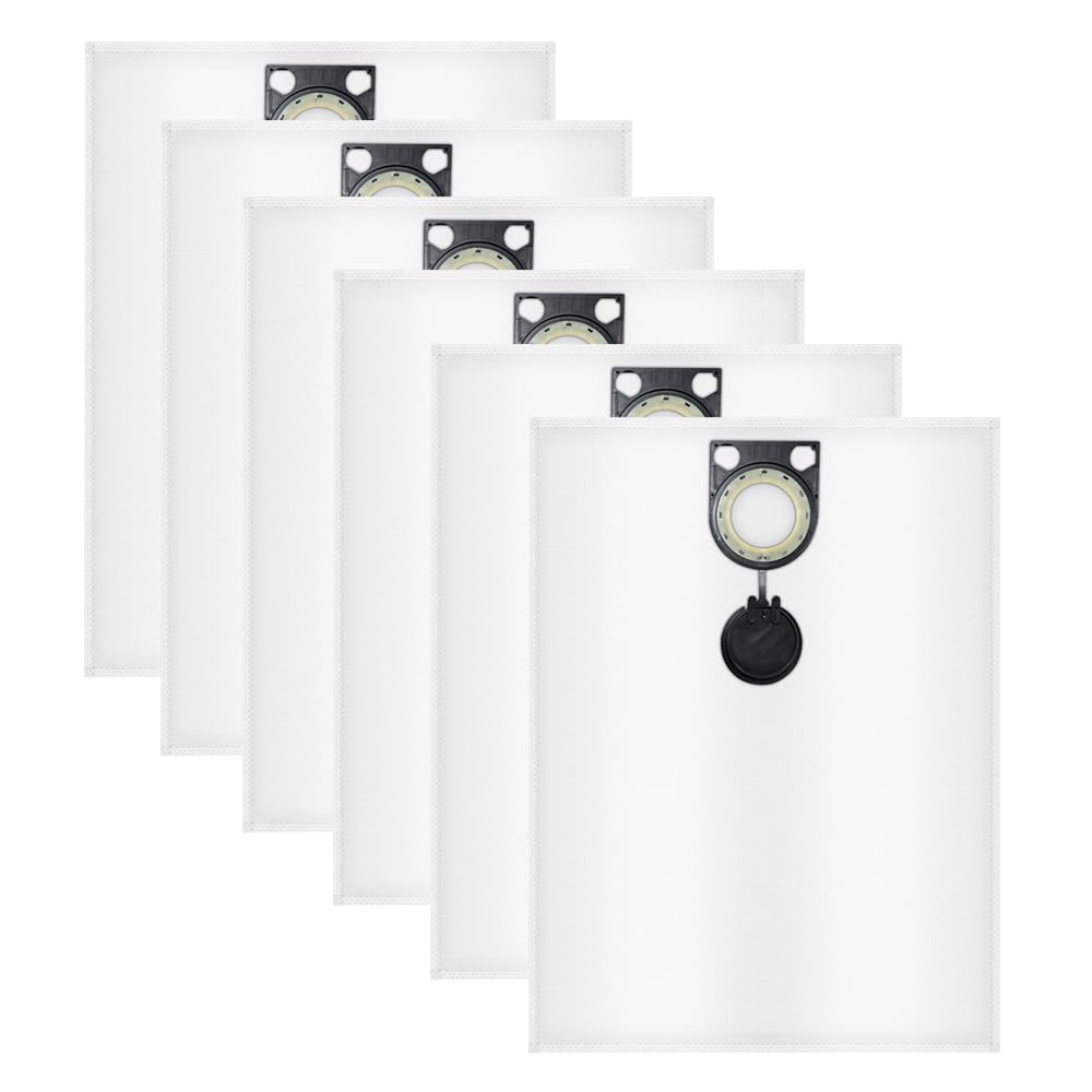 Lot De 15 Sacs D'aspirateur Pour Bosch Gas 25, 50 Vpe Sfc Compatible Avec Bosch Gas 25 L Sfc Professional En Non Tissé Sacs Filtrants Multicouche Haute Résistance À La Déchirure