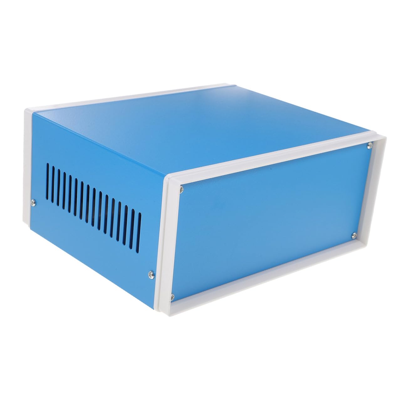 DOITOOL Caja Metálica para Conexiones Eléctricas Resistente y Compacta con Diseño Práctico y Elegante para Proyectos Electrónicos Estaciones y Equipos de Medición Fácil Instalación y Uso