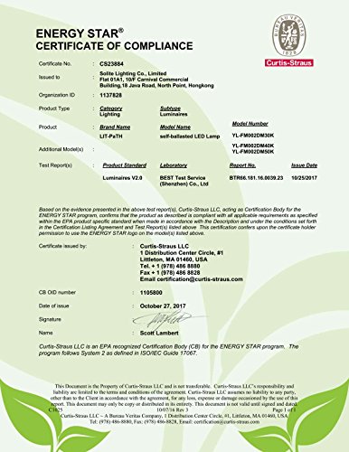 LIT-PaTH 10 Inch LED Ceiling Light, LED Flush Mount, 14W (100W Equivalent), Dimmable, 994 Lumen, 4000K, Dust-Proof, ETL and ES Qualified - Image 8