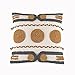 UKKO Cuscini per Divano Boho Geometric Embroidery Tufted Cushion Cover Nappe per La Casa Decor Custodia da Cuscino 45X45Cm / 30X50Cm Cuscino di Divano