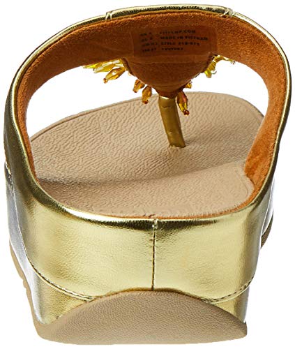 Image of FitFlop Women's Rumba Beaded Toe-Post Sandals