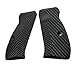 Cool Hand G10 Grips for CZ 75 85 Compact, Palm Swell Back Style, Mag Release, OPS Texture，H6C-G-1