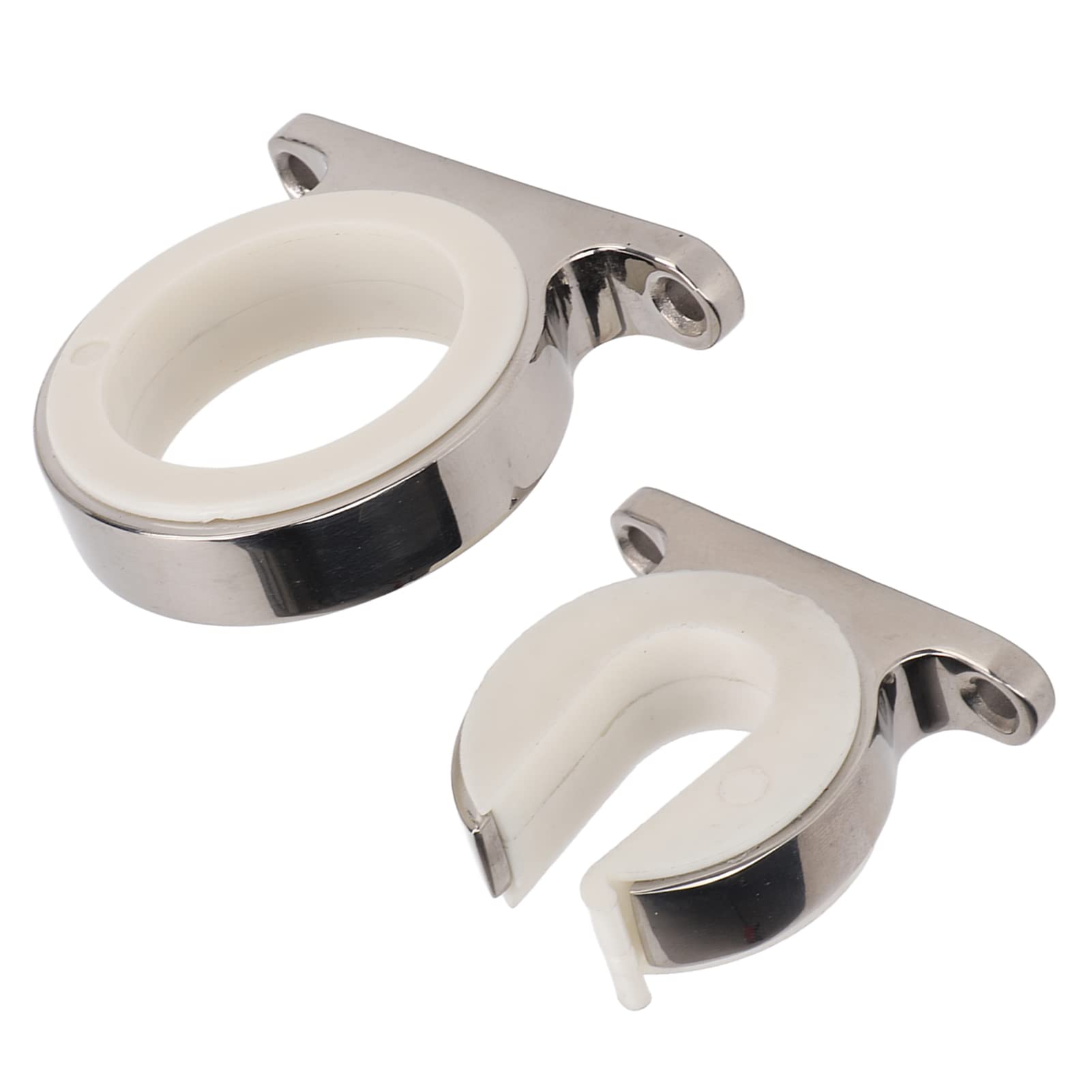 Support De Canne à Pêche Horizontal/vertical, Acier Inoxydable 316, 2 Pièces, Pour Auto/camping-car/marine