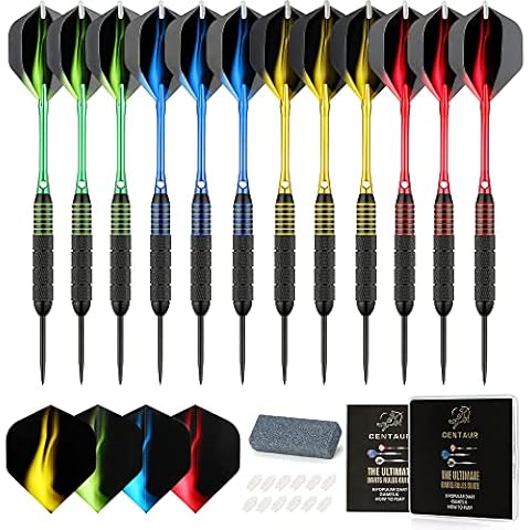 centaur 12 Stück Profi Dartpfeile Cover