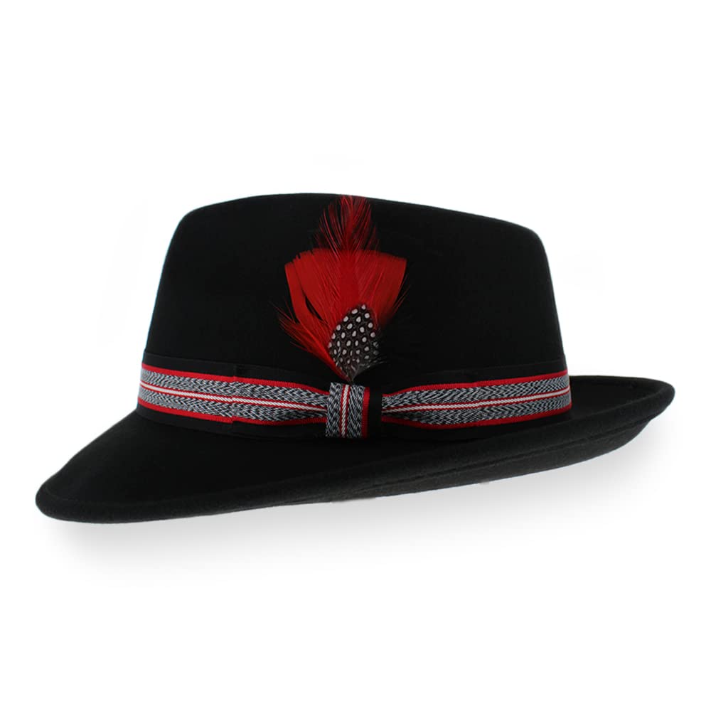 Hats in the Belfry XLarge, BlackRedStrp