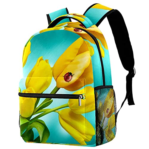 Sac à dos glycine violette brillante, le cartable décontracté pour le collège
