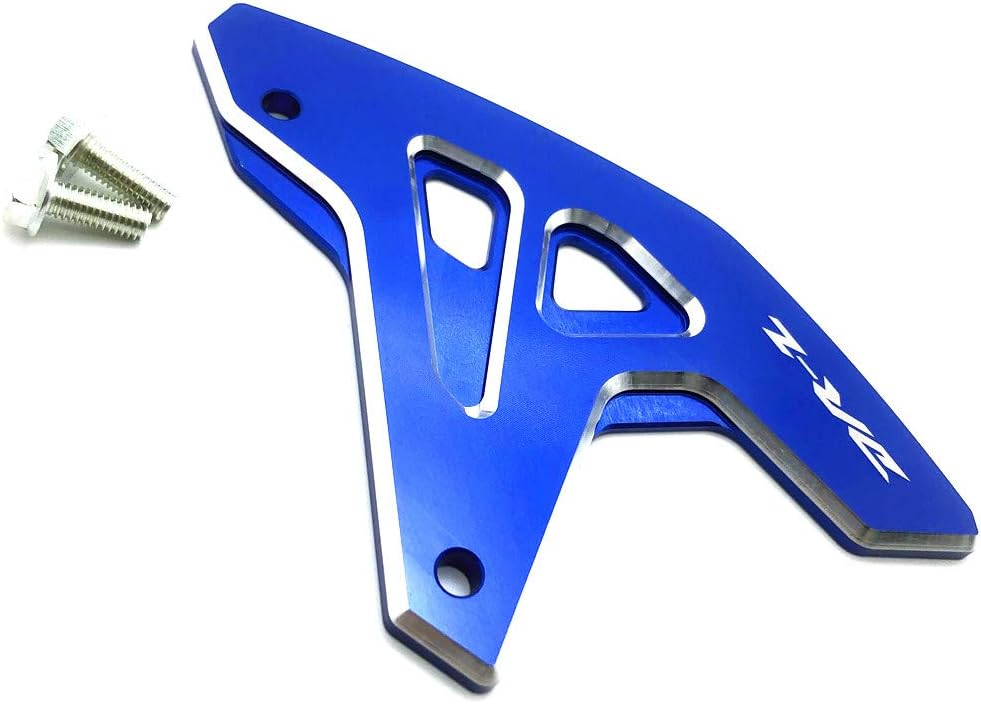 for Suzuki DRZ DR-Z 400SM 2000-2024 CNC Rear Brake Disc Guard Protector Cover DRZ400SM (Blue)