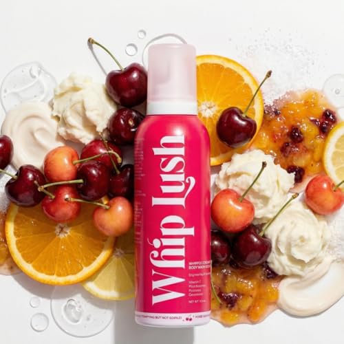 Image of Gush Beauty Whip Lush Body Wash | One-Step Exfoliate, Cleanse & Moisturise | Copper Peptides, Ceramides, Vitamin C, Hyaluronic Acid | Barrier building pH Balanced | Removes Tan & Body Acne | 200g