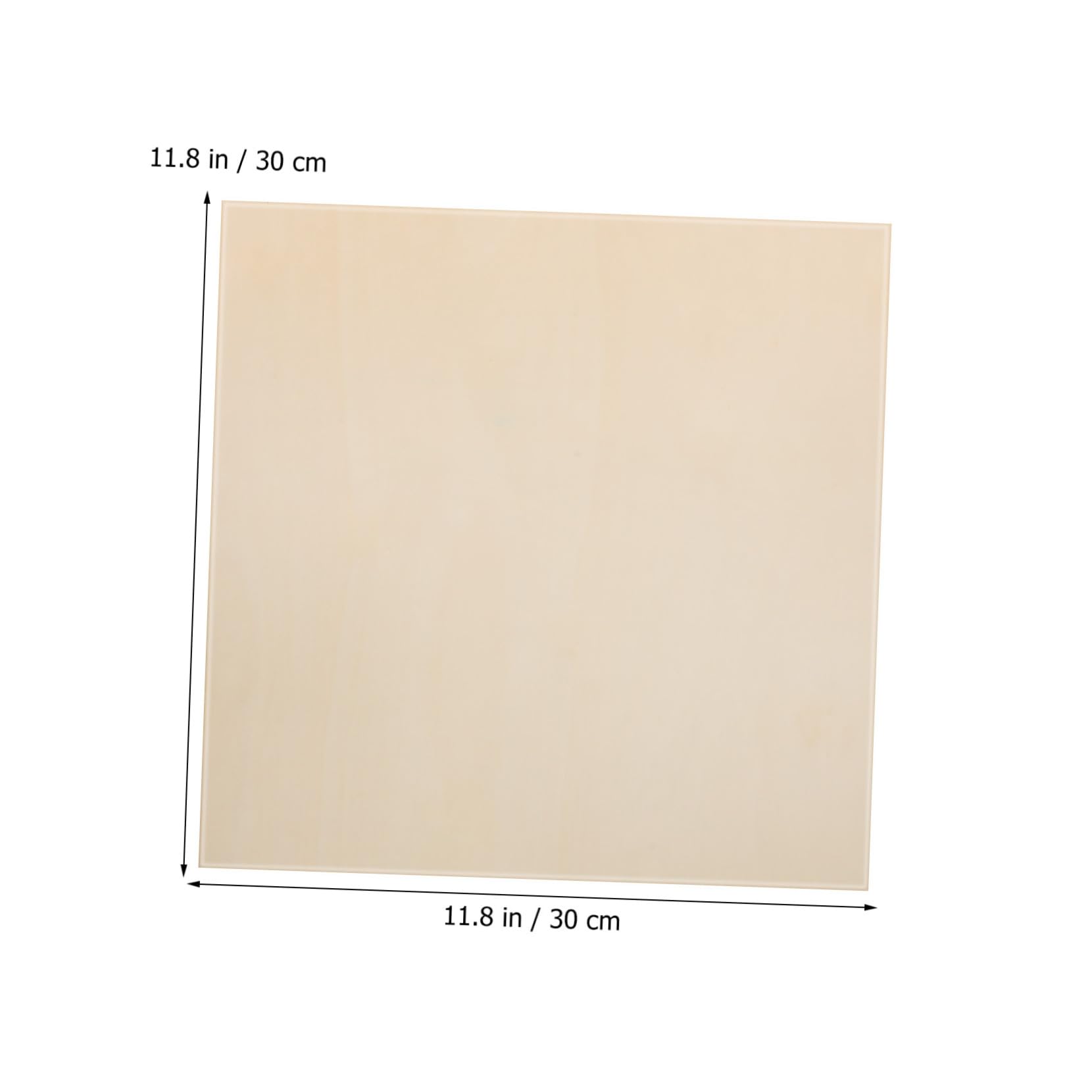 12 Pezzi Pannelli in Legno Massello Quadrati Spessore Tavole Grezze in Pioppo per Incisione Pittura e Modellismo Superficie Liscia per Progetti Artigianali e Decorazioni