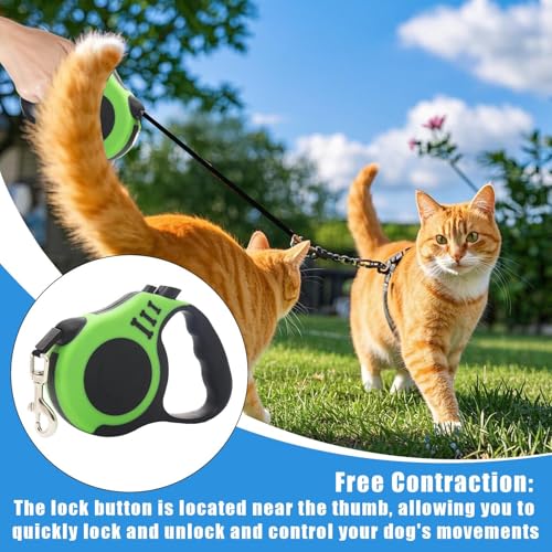 Einziehbarer Hundeladungen, einziehbarer Hunde Walking -Leads | Haustier -Wandertraktionseil | Multifunktionales Trainingsinstrument im Freien für Wandern, Sport und Camping