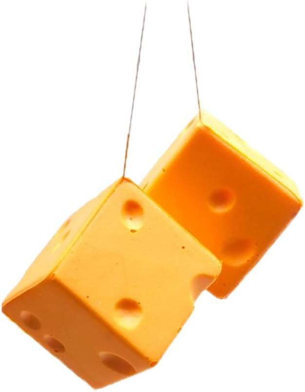 Cheesehead Hanging Dice