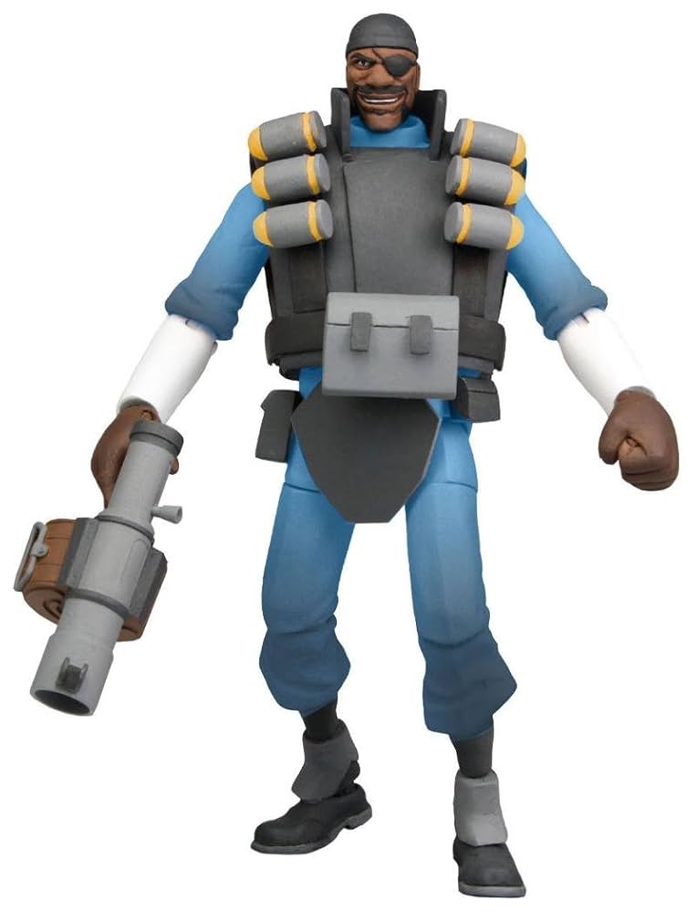 NECA Team Fortress 2 Demoman デモマン NECA Team Fortress2 デモマン Team Fortress 2 The Demoman Red