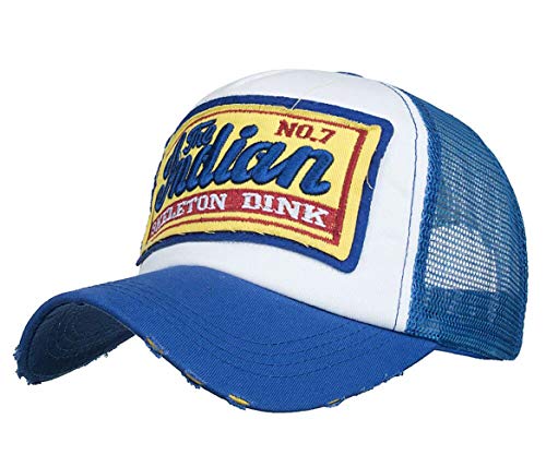 Casquette de baseball respirante homme avec fermeture snapback ajustable pour le sport
