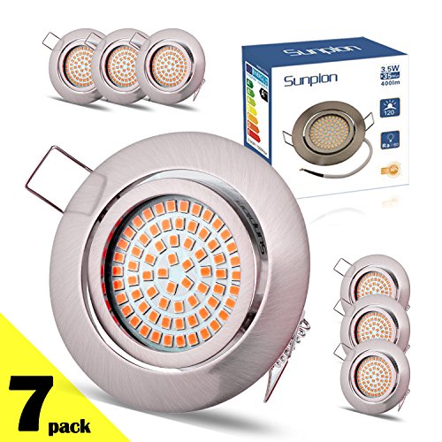 Sunpion Faretti LED da Incasso per cartongesso,5 W...