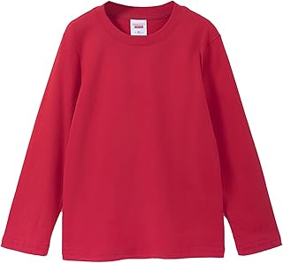 Camiseta básica de manga larga para niños y niñas, camiseta informal