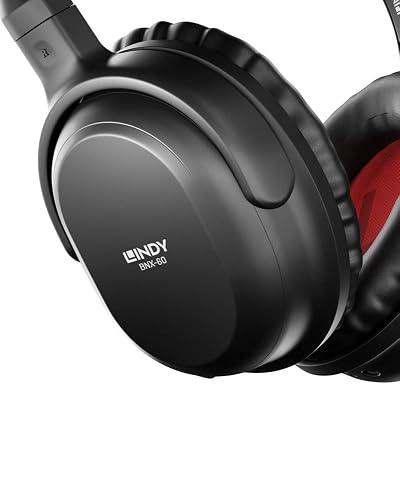 LINDY BNX-60 Wireless Active Noise Cancelling (ANC) Headphones