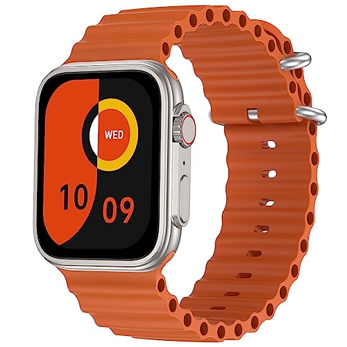 Image of Fire-Boltt Gladiator + 1.96 AMOLED Display Luxury Smartwatch, Rotating Crown, 115+ Sports Modes & Bluetooth Calling, AI Voice Assistant, Gaming