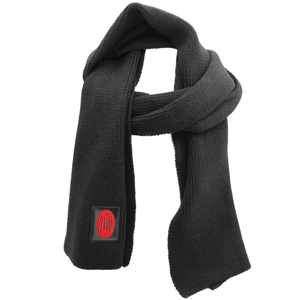 SET SCIARPA E CAPPELLO CON RICAMO IN BOX 47% PC 31% PL 22% NY MILAN 143555 NERO