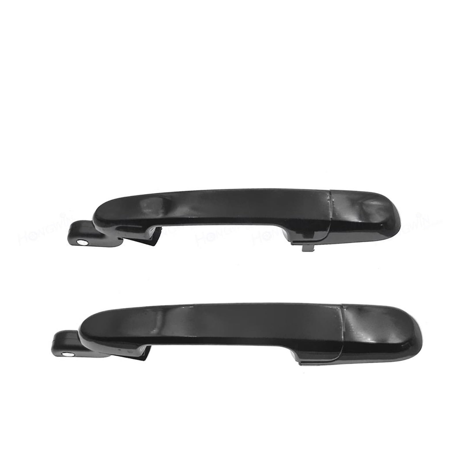 ZhanNuoBHd for Hyundai for Accent for Verna 2006-2011 826501E050 826601E050 836501E050 836601E050 Outside Door Handles Silver Vehicle Exterior Outer Door Handle(Rear Right and Left)