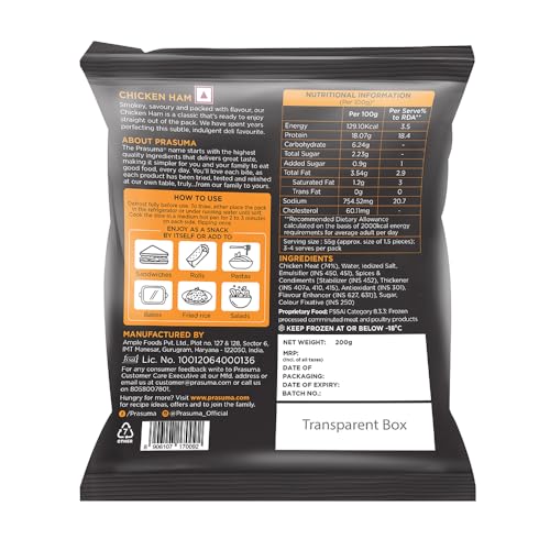 Image of Prasuma Frozen Chicken Ham 200g