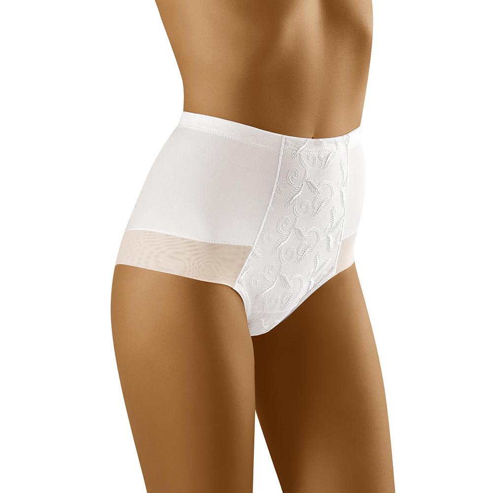 Wolbar Womens Hipster Briefs WB181, White,L