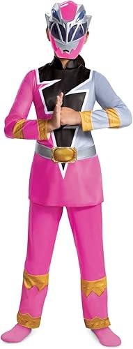 Disfraz de Power Rangers Dino Fury Pink Ranger para niños