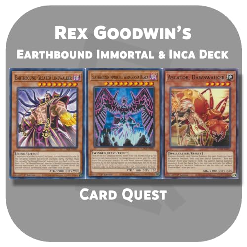 Complete Dark Signer Rex Goodwin Earthbound & Inca Deck