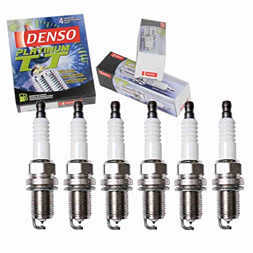 6 pc DENSO Platinum TT Spark Plugs Toyota Tundra 3.4L V6