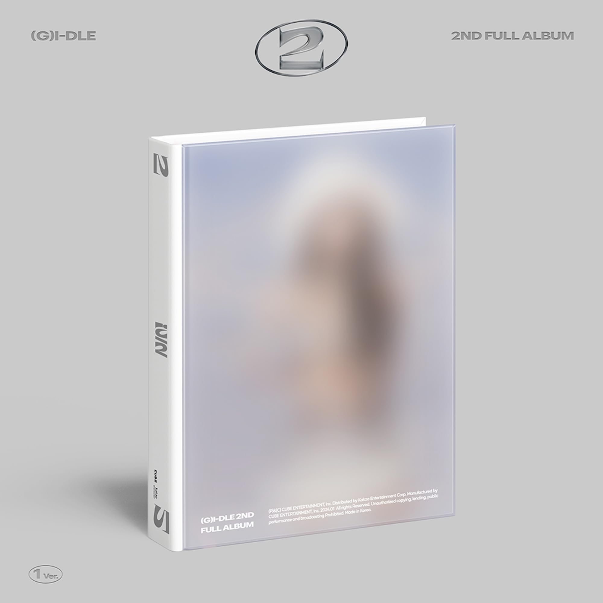 (G)I-DLE - 2 (1 Version) CD Album - Used