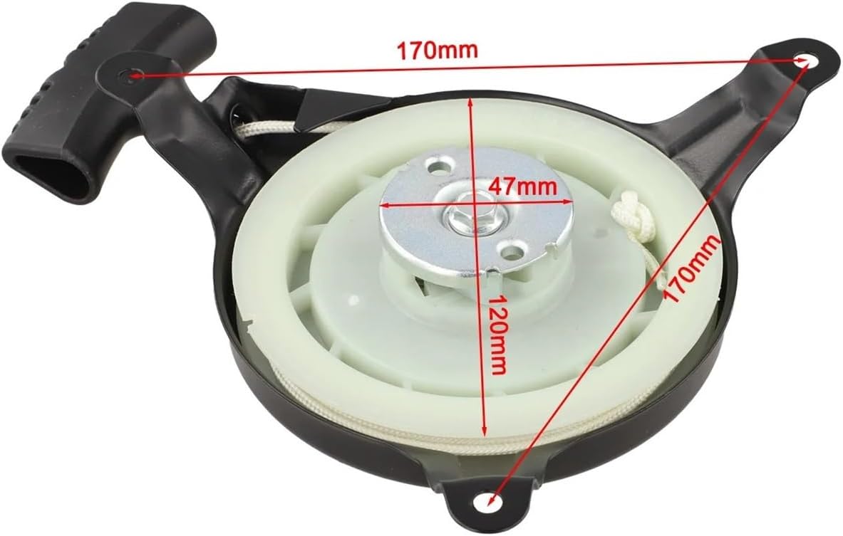 Replacement Hand Starter Pull Starter Recoil Starter Fit for Lawn Mower PM 46 S
