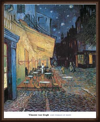 Amazon.co.jp: ポスター フィンセント ファン ゴッホ 夜のカフェテラス