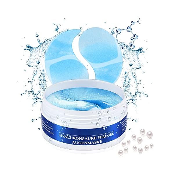 Augenpads Eye Mask Hyaluronsäure Collagen - Eye Pads gegen Augenringe Tränensäcke Falten Dunkle Kreise & Puffiness, Eye… – Bild 9