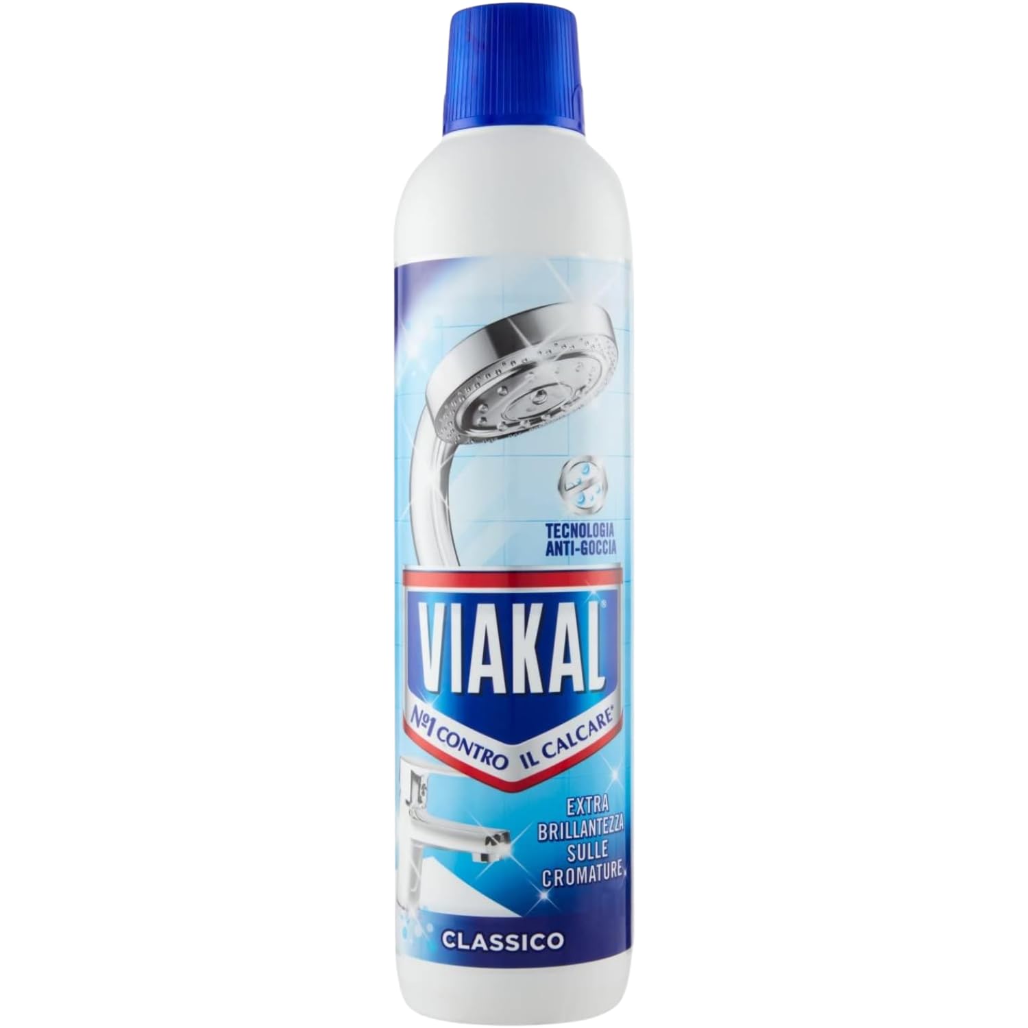 Detersivo Anticalcare Bagno – Formula Liquida con Tecnologia Anti-goccia – 630 ml – Variazioni 4/6/8/10 Pezzi (8)