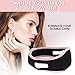 OUTERDO Facial Slimming Strap,Pain Free Lift the Face V line Shape Anti Wrinkle Chin Mask for Women for Face Neck and Chin Lift Double Effect Adjustable