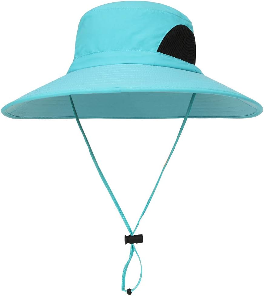 MAYISSun Hat Summer Wide Brim UV Protection for Camg Fishing Hiking Mountaineering