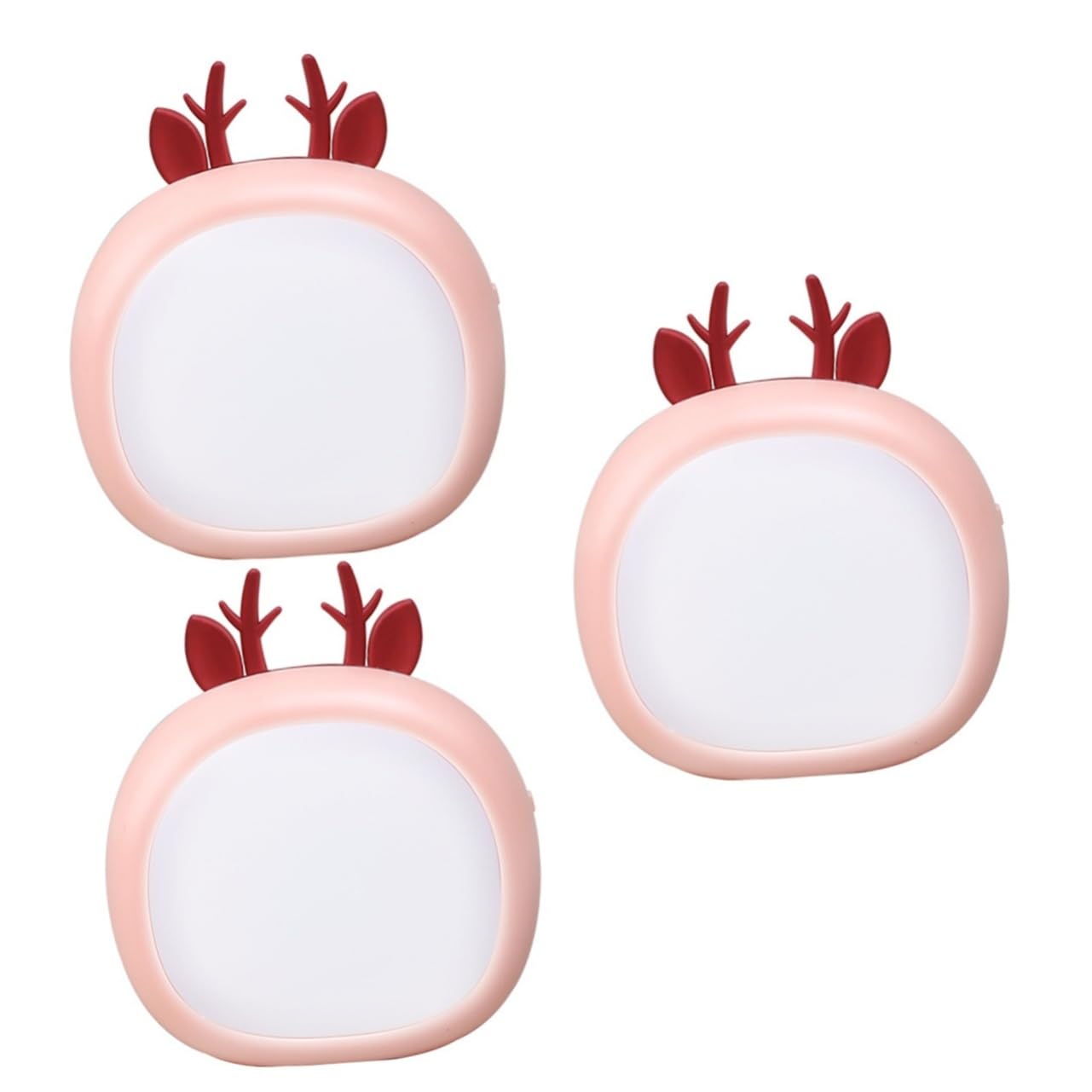 BESPORTBLE 3 Pz caldo giocattolo per bambini lampade scrivania led riscaldamento portatile scaldamani ricaricabile USB scaldamani portatile USB scaldamani ricaricabili luce scaldamani rosa