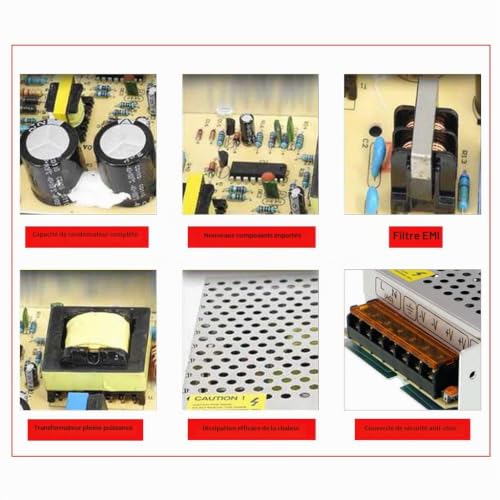 Alimentation 5V 30A transformateur AC DC 150W de commutation - 6