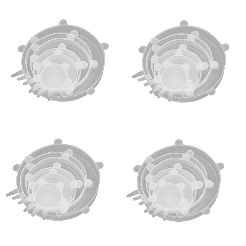 CTRLZS Food-Grade Silicone -Keeping Lid Stretchable Yogurt Lid Multi-Purpose Bowl Lid Refrigerator Sealing Silicone Film.