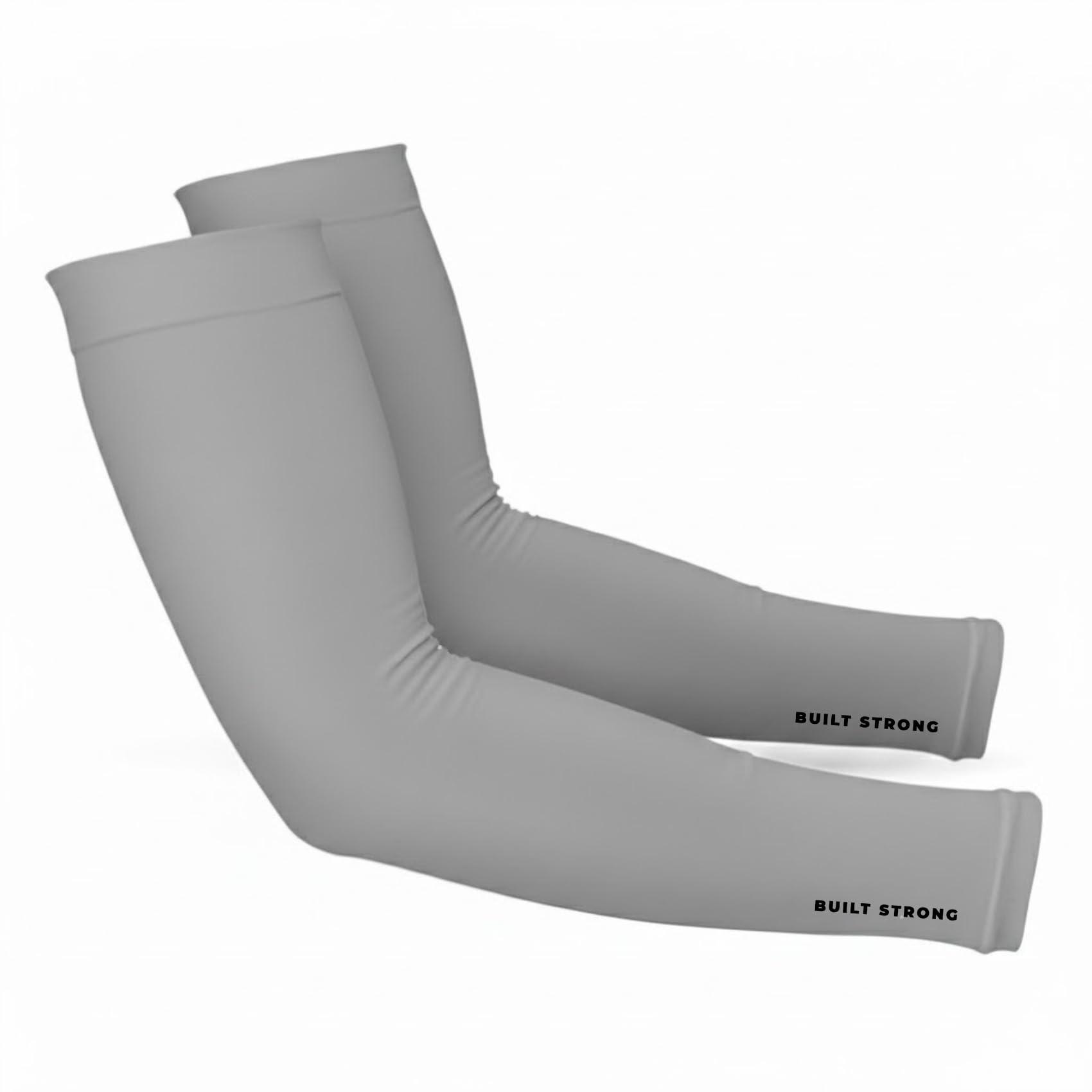 XTRIM Unisex Arm Compression Sleeves for Outdoor & Indoor, Dust and Sun Protection Sleeves for Men & Women, Arm Sleeves for Bike Riding, Cricket, Running & Basketball (Large, Grey Shade)-picture-48