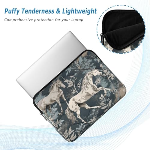 Funda para portátil Wild Horses 13-14 pulgadas impermeable miniatura 5