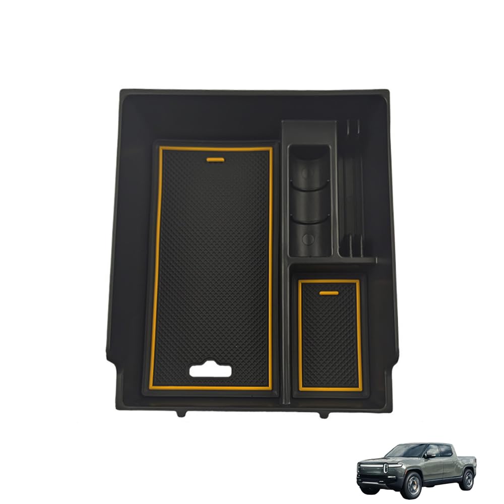 QQJHBAMYN Centre Consoles Organiser, for Rivian R1T R1S 2023
